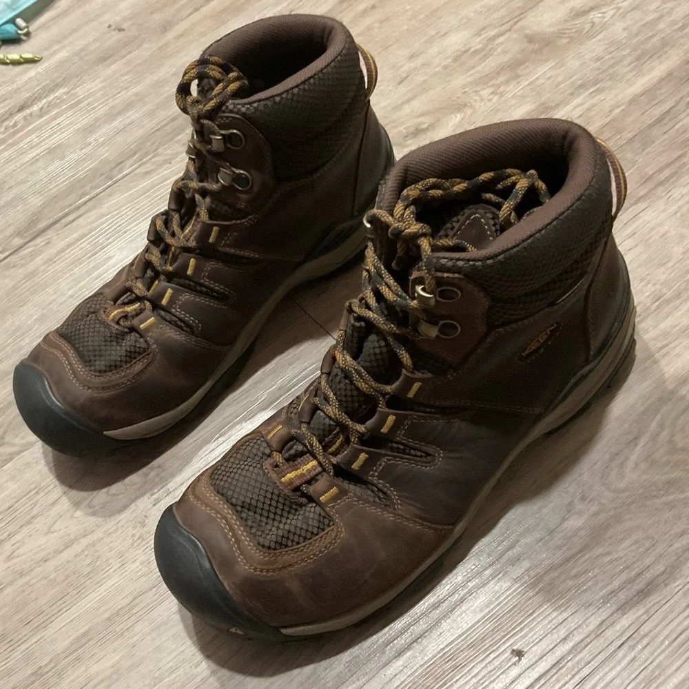 Keen Gypsum II Mid Men's Waterproof Hiking Boots Size 9 - Picture 9 of 10